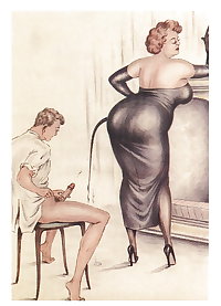 Erotic Vintage drawings