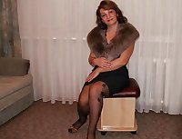 Moms in pantyhose