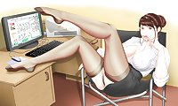 Hentai, Anime, and Video Game Mature Women